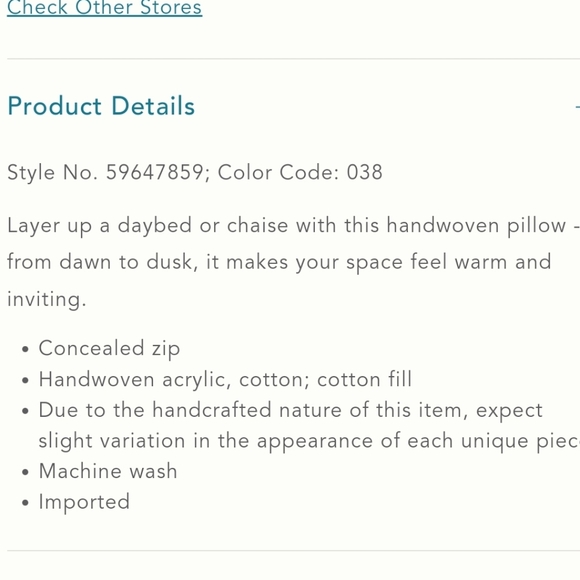 Anthropologie Clover Pillow - green - Picture 5 of 11